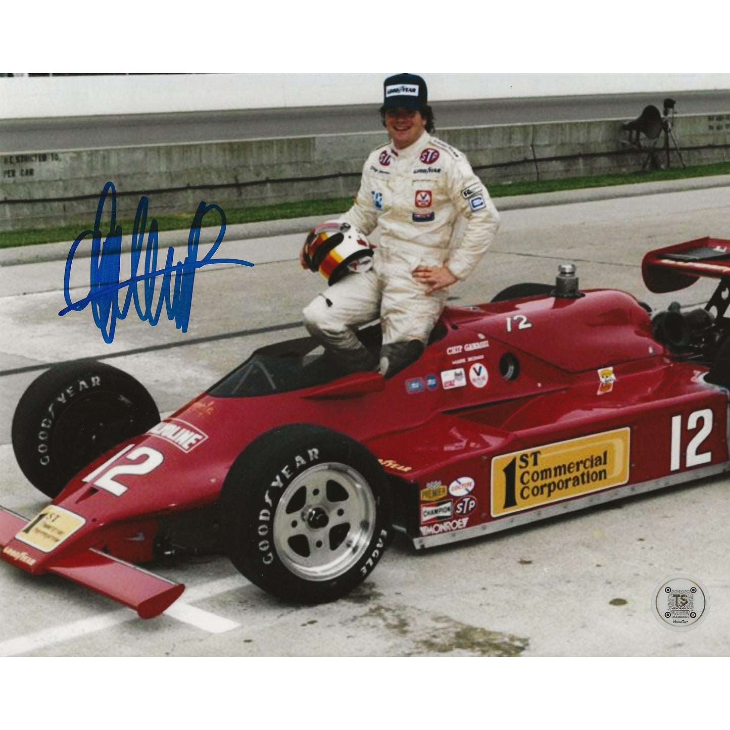 Chip Ganassi Autographed 1982 Indy 500 8x10 Photo