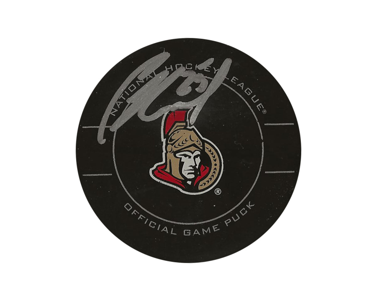 Chris Neil Autographed Ottawa Senators Official Game Puck