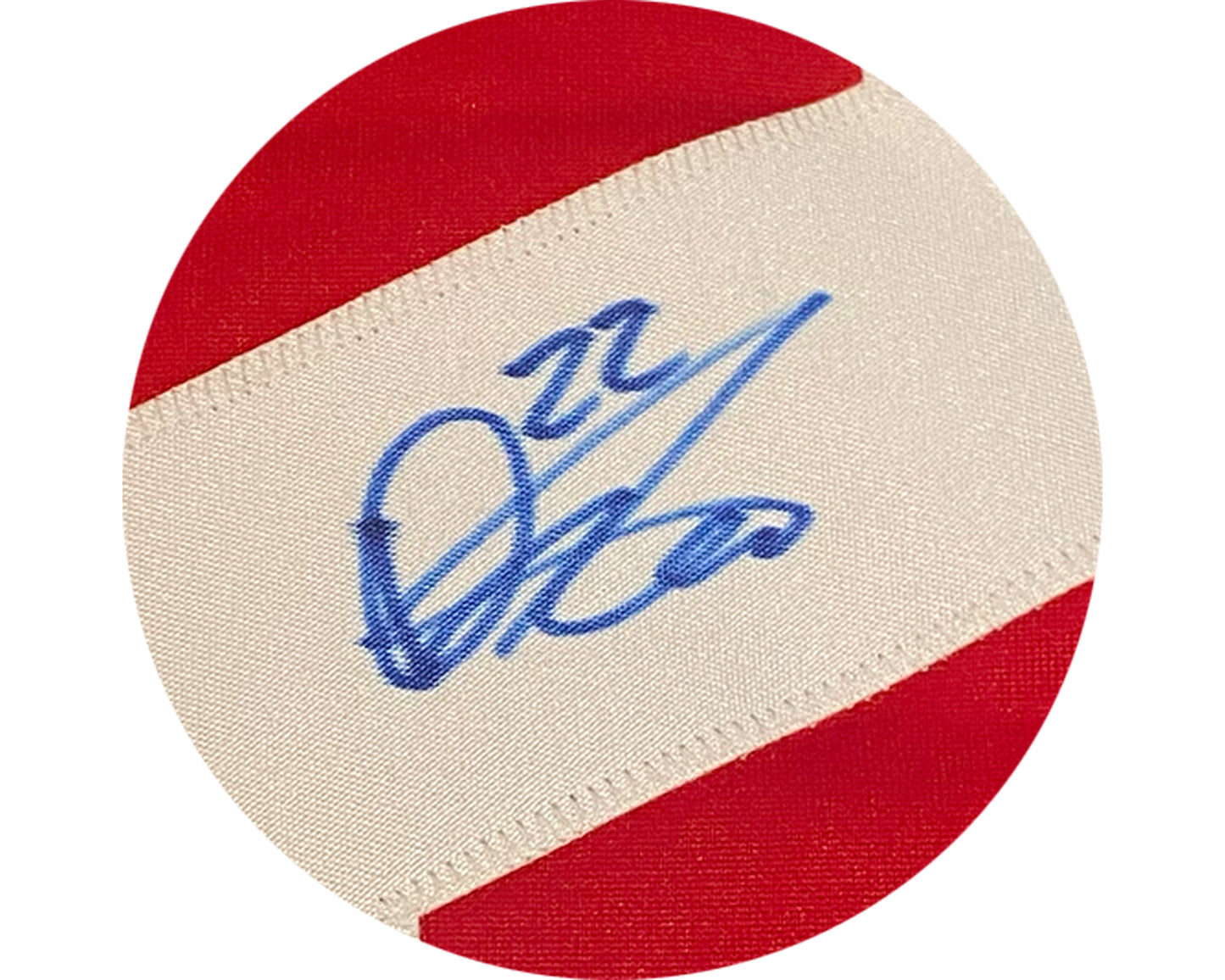Dylan Cozens Autographed Team Canada Heritage Red Nike Jersey
