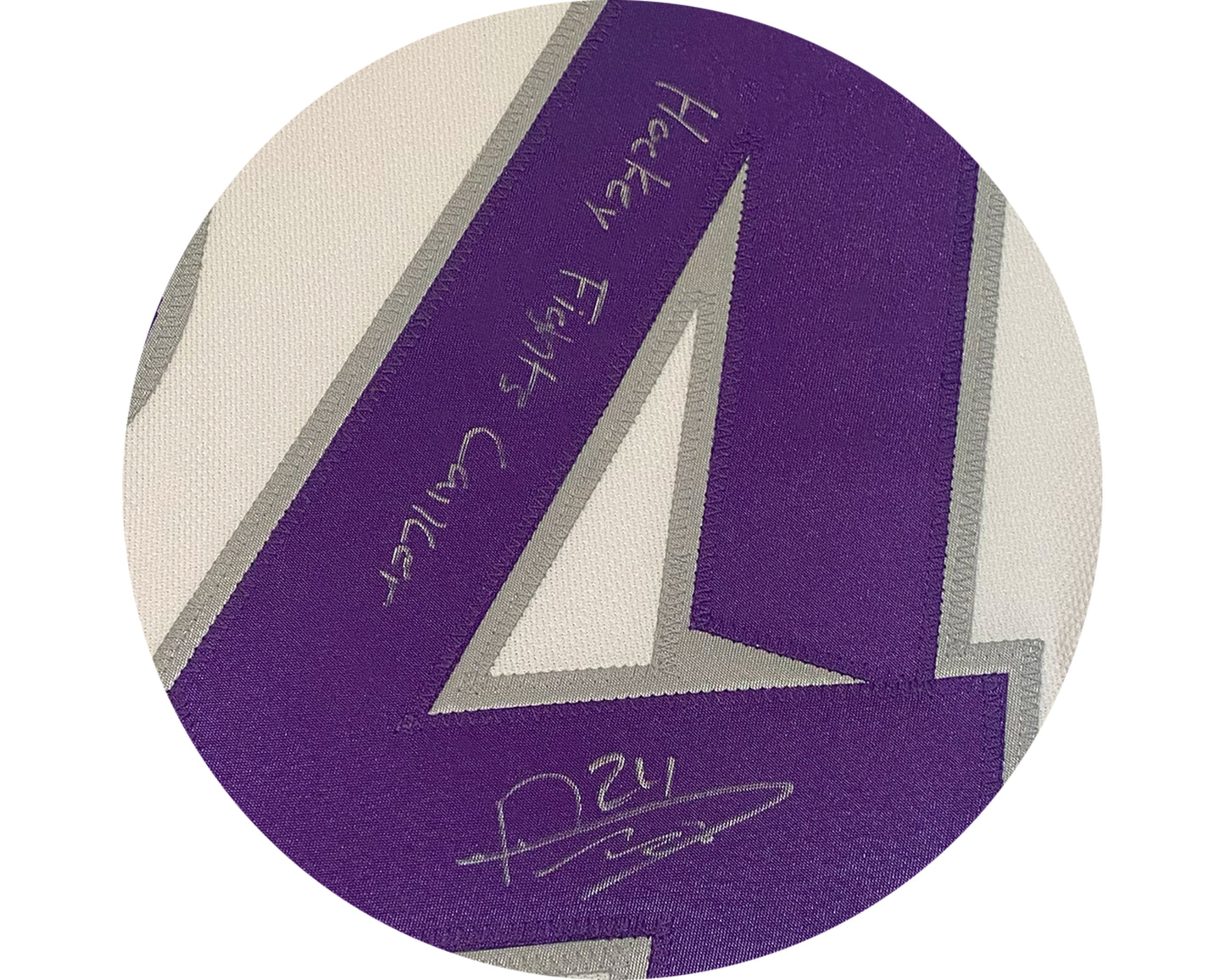 Dylan Cozens Autographed Buffalo Sabres HFC Adidas Jersey Inscribed "Hockey Fights Cancer"