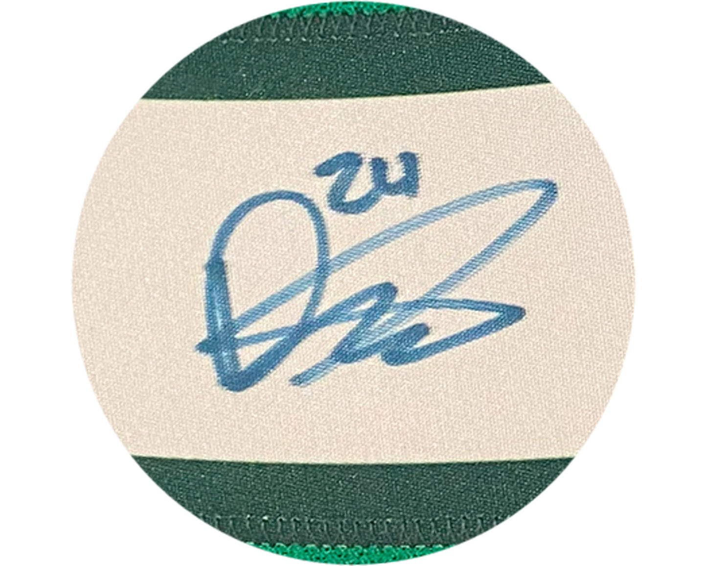 Dylan Cozens Autographed Buffalo Sabres St. Patrick's Day Adidas Jersey