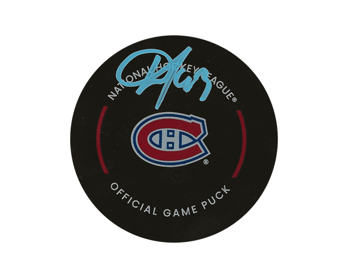 Ivan Demidov Autographed Montreal Canadiens Official Game Puck