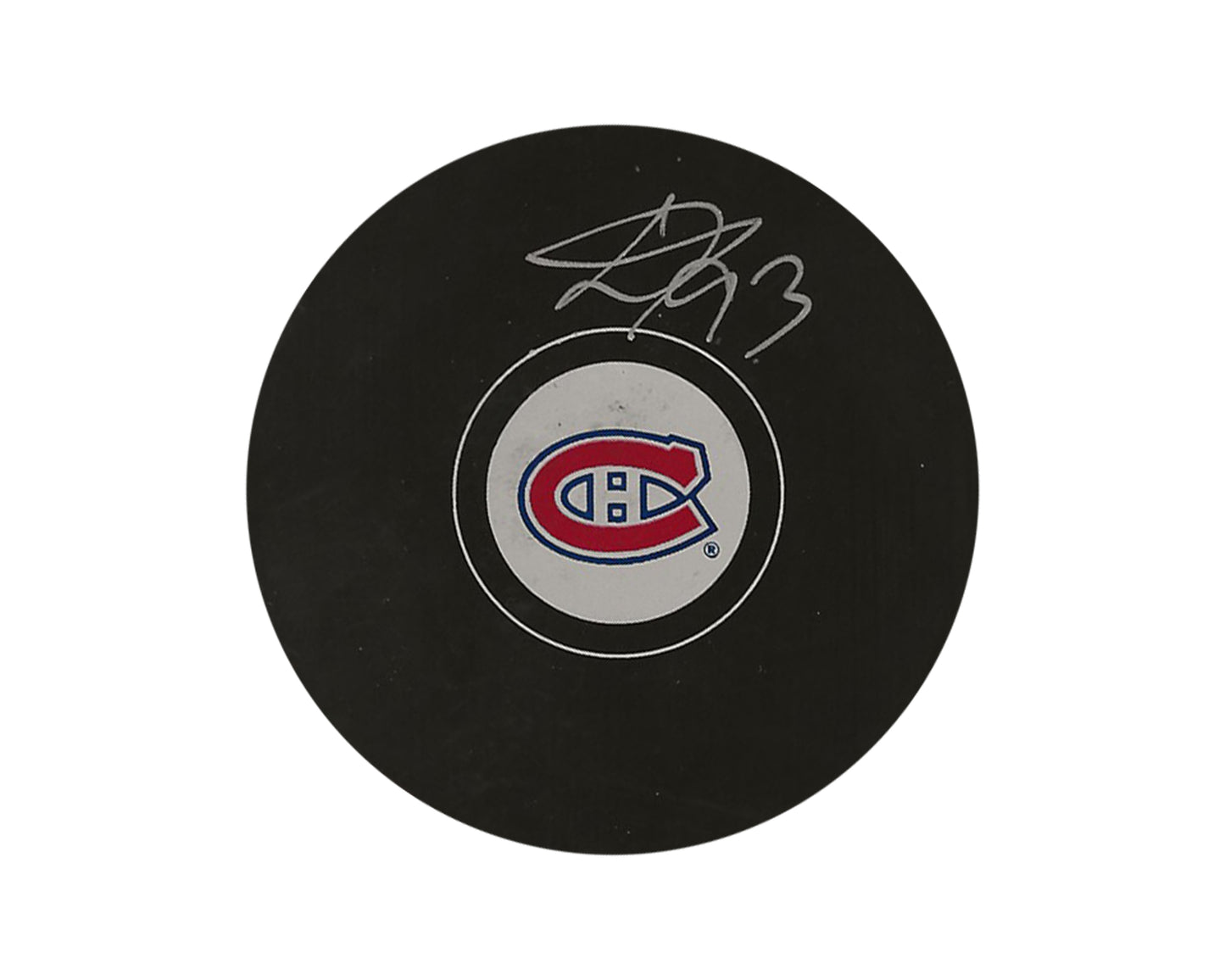 Ivan Demidov Autographed Montreal Canadiens Autograph Model Puck