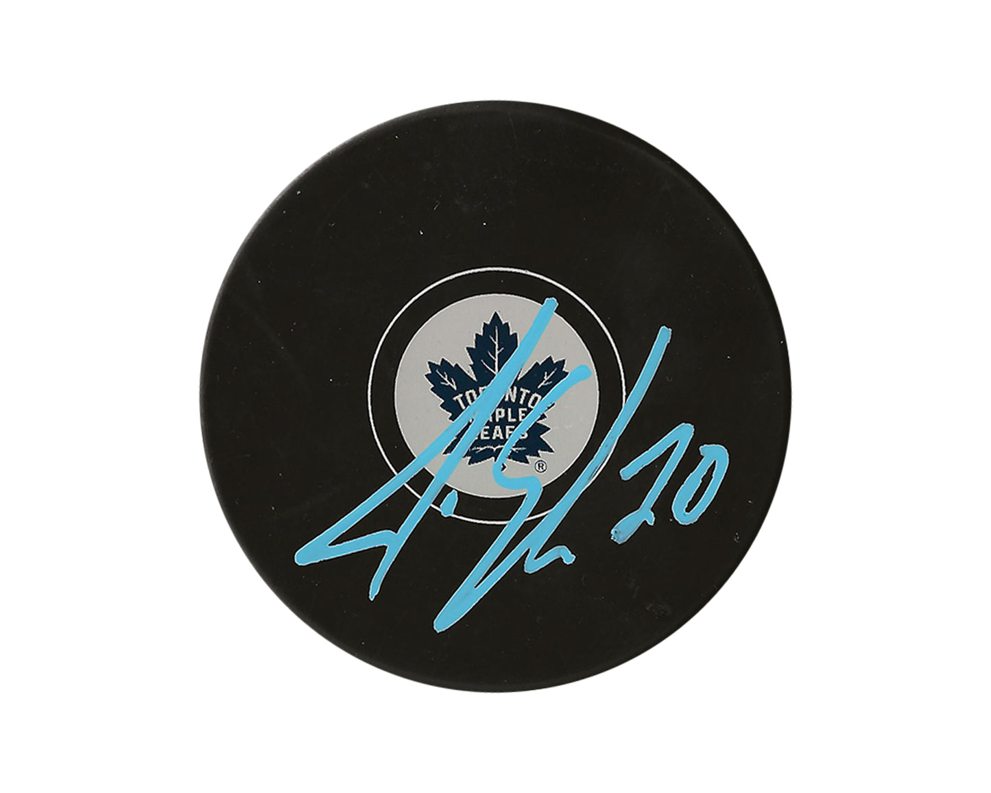 Joel Edmundson Autographed Toronto Maple Leafs Autograph Model Puck