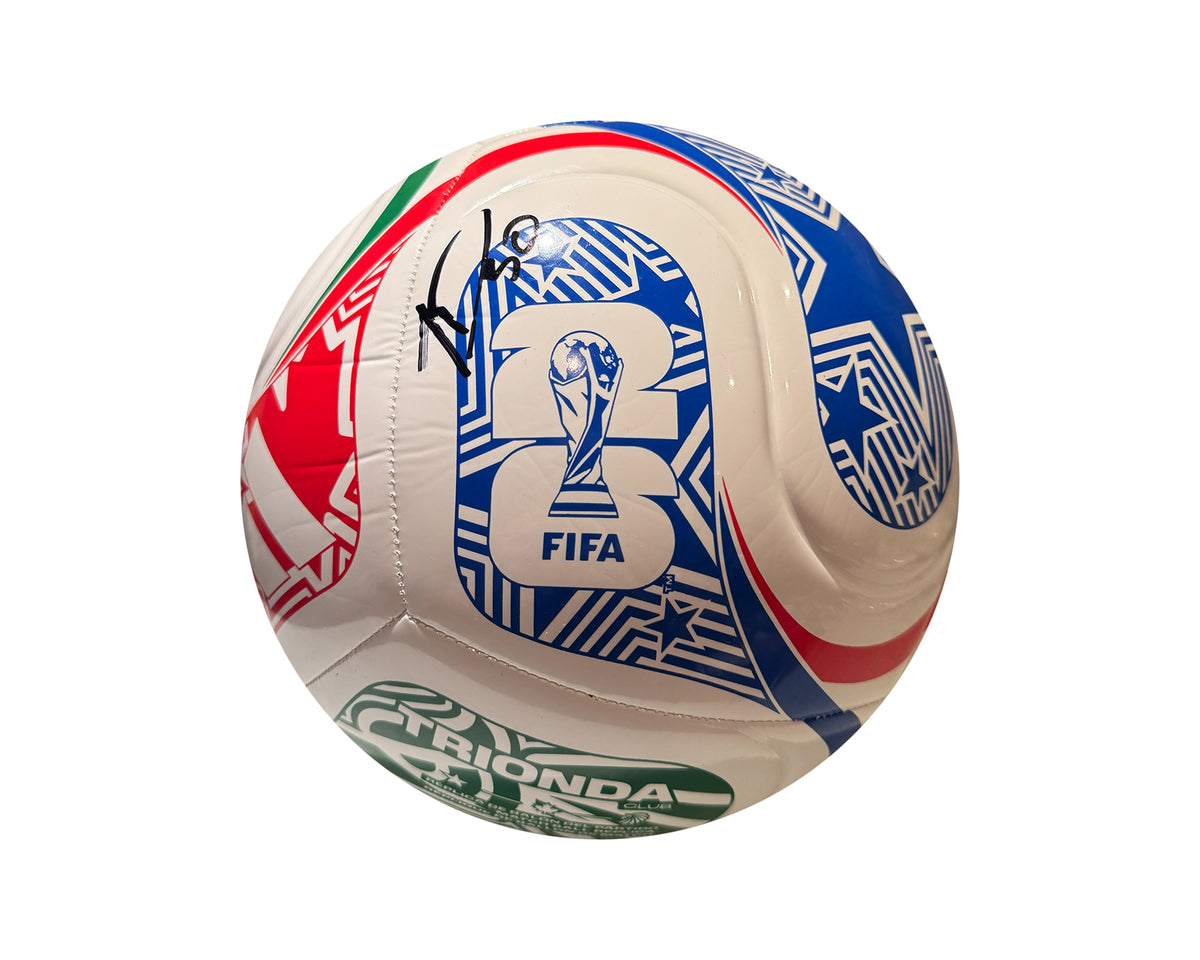 Jonathan David Autographed 2026 World Cup Mini Ball