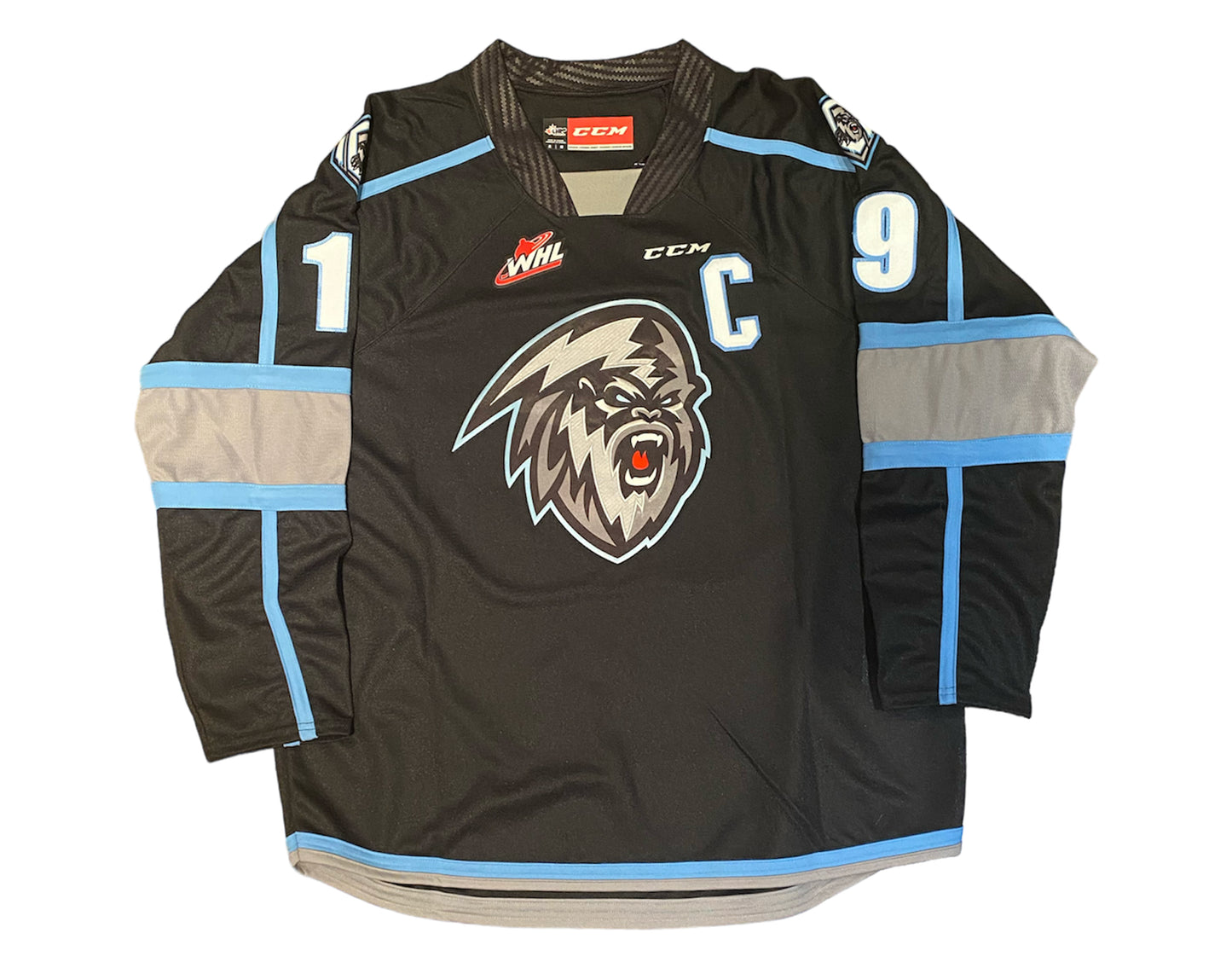 Peyton Krebs Autographed Winnipeg Ice Home CCM Replica Jersey