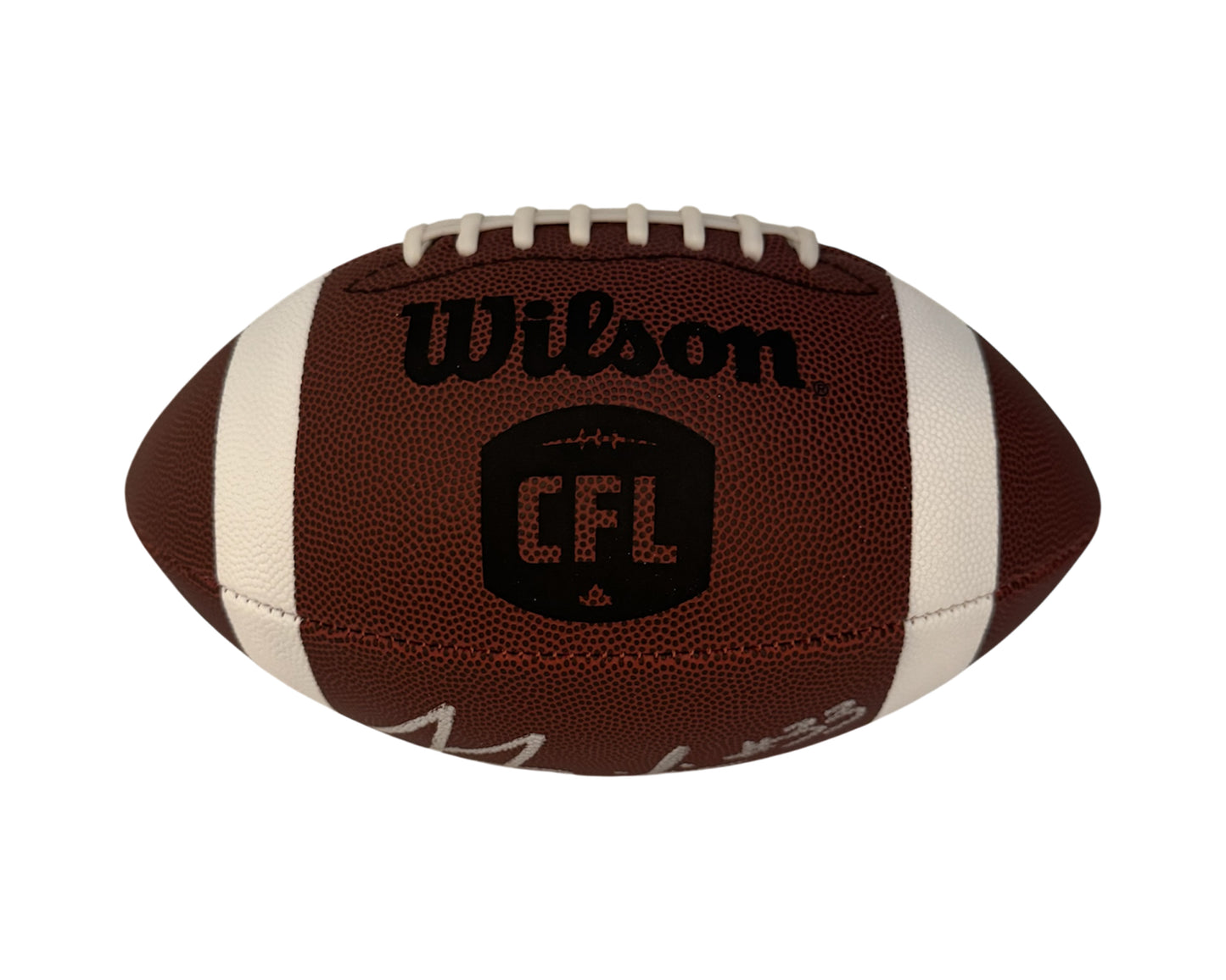 Marc Liegghio Autographed Wilson CFL Replica Football
