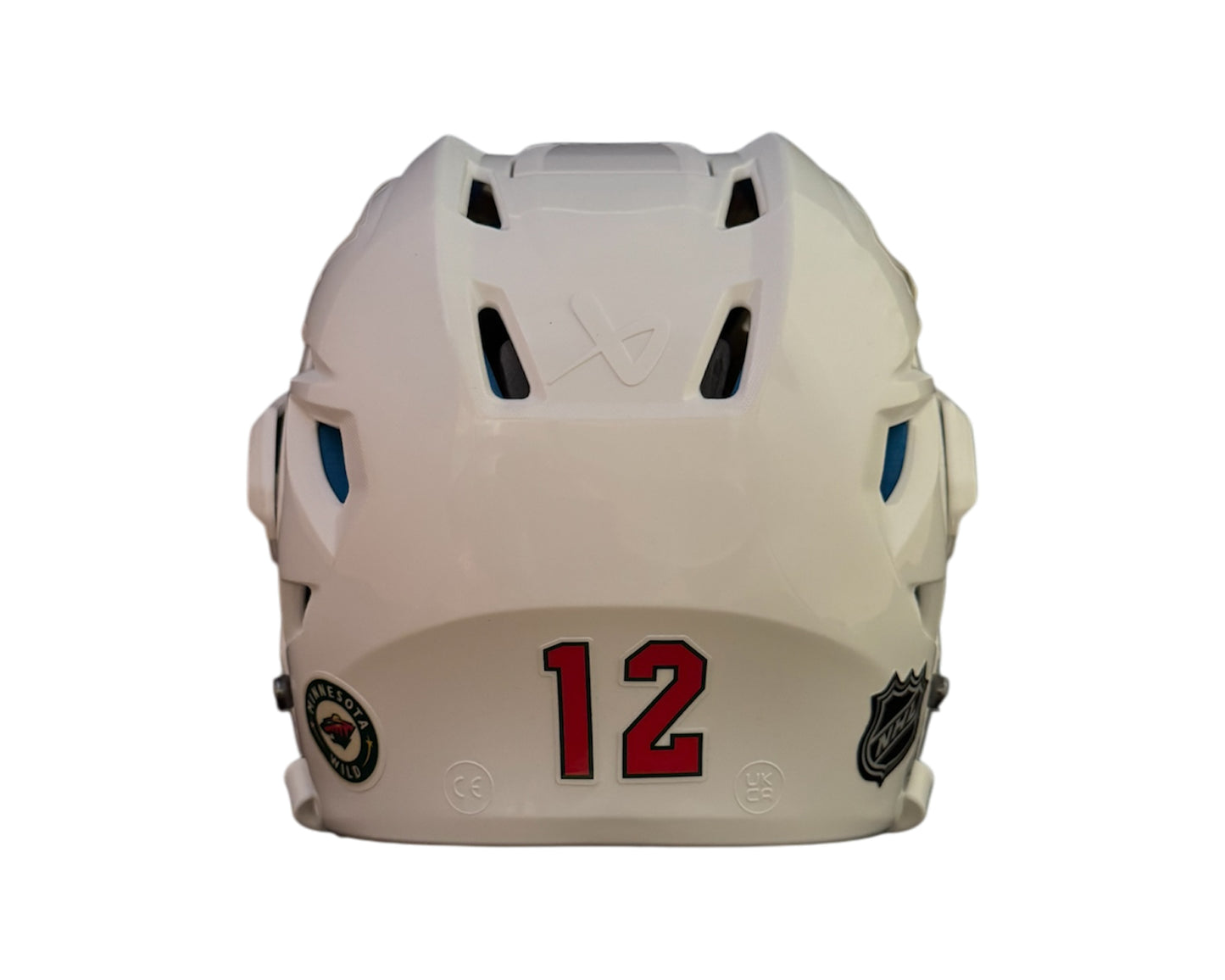 Matthew Boldy Autographed Minnesota Wild Bauer White Replica Helmet