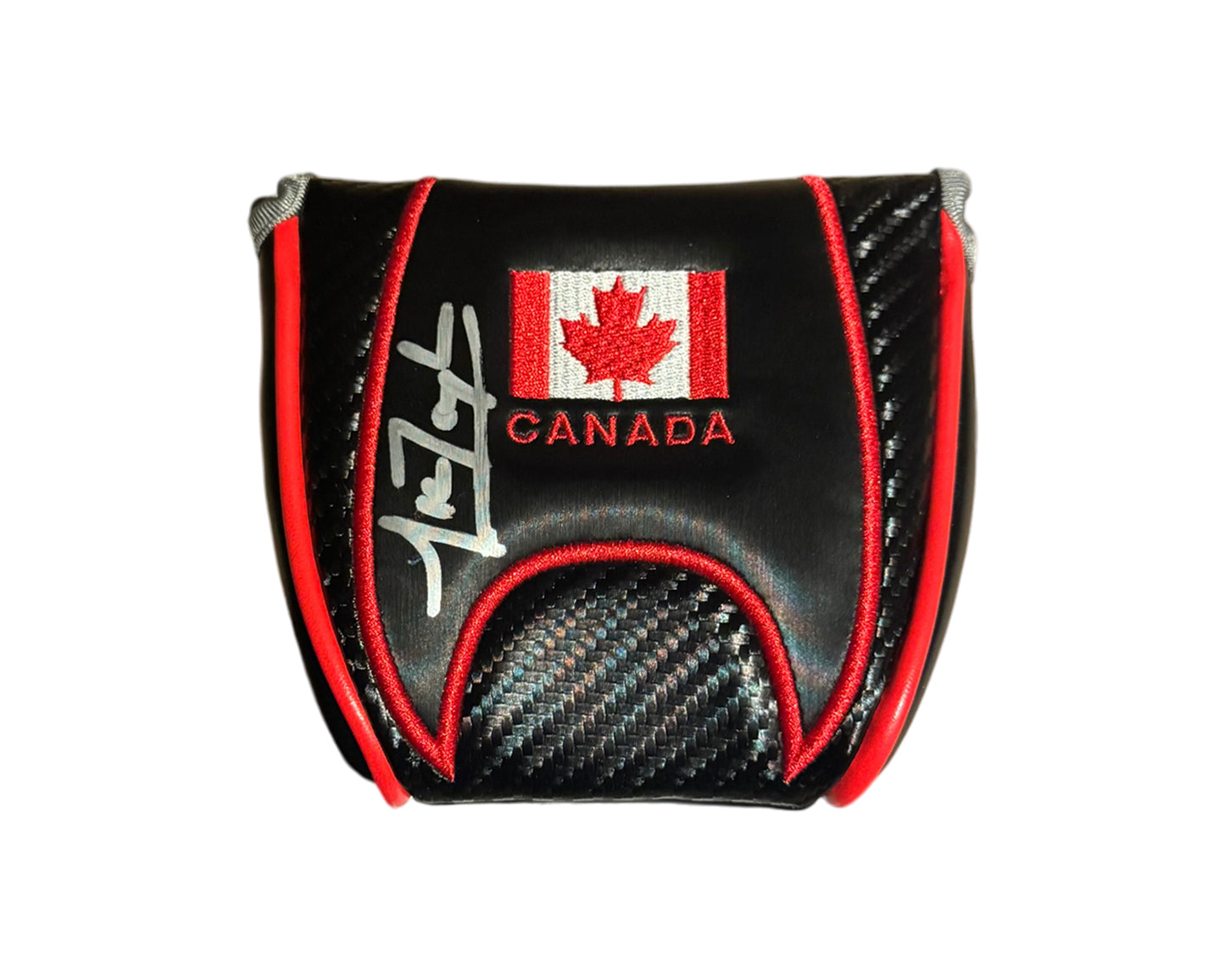 Nick Taylor Autographed Canada Putter Headcover