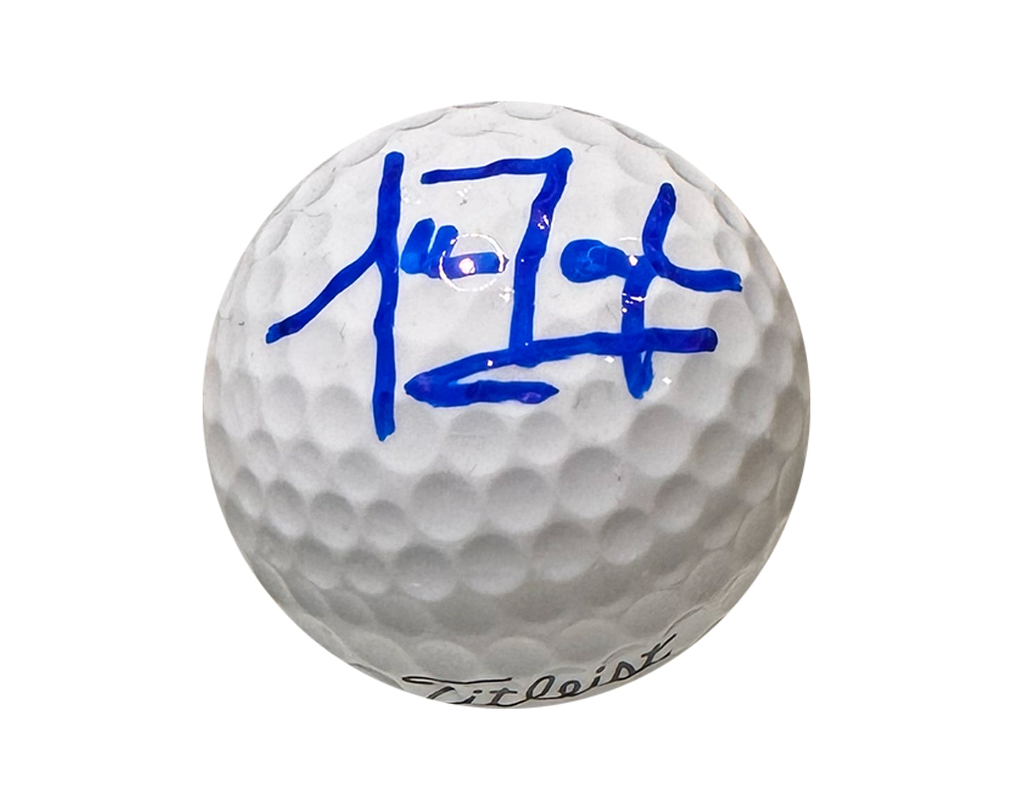 Nick Taylor Autographed Titleist TruFeel Golf Ball