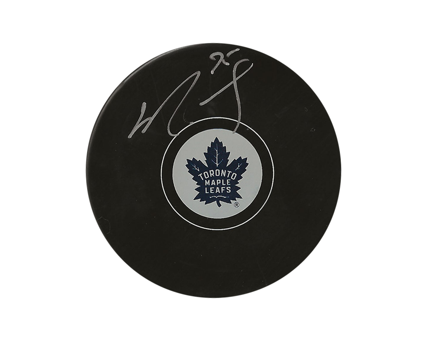 Ryan Reaves Autographed Toronto Maple Leafs Autograph Model Puck