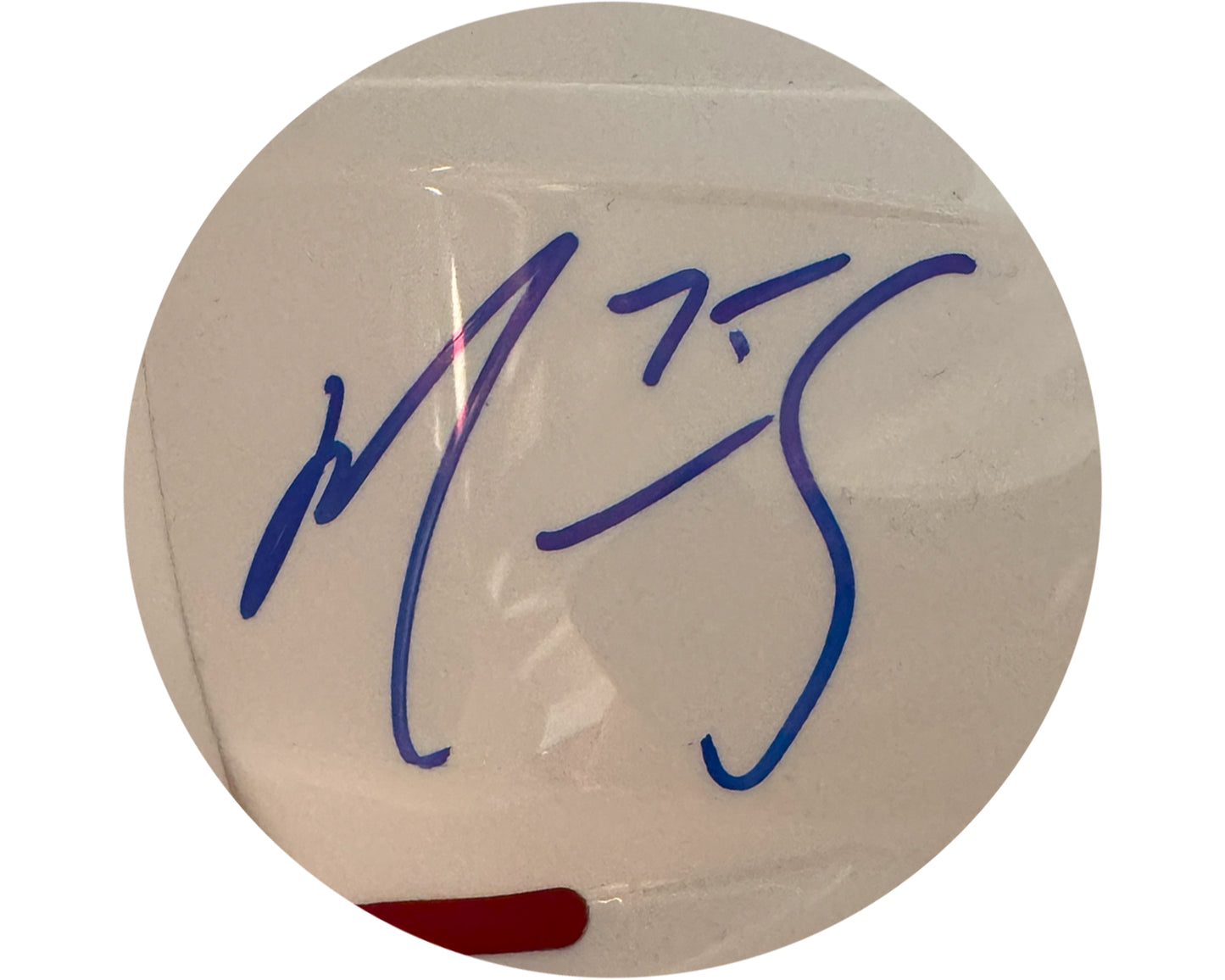 Ryan Reaves Autographed Toronto Maple Leafs White Bauer Replica Helmet