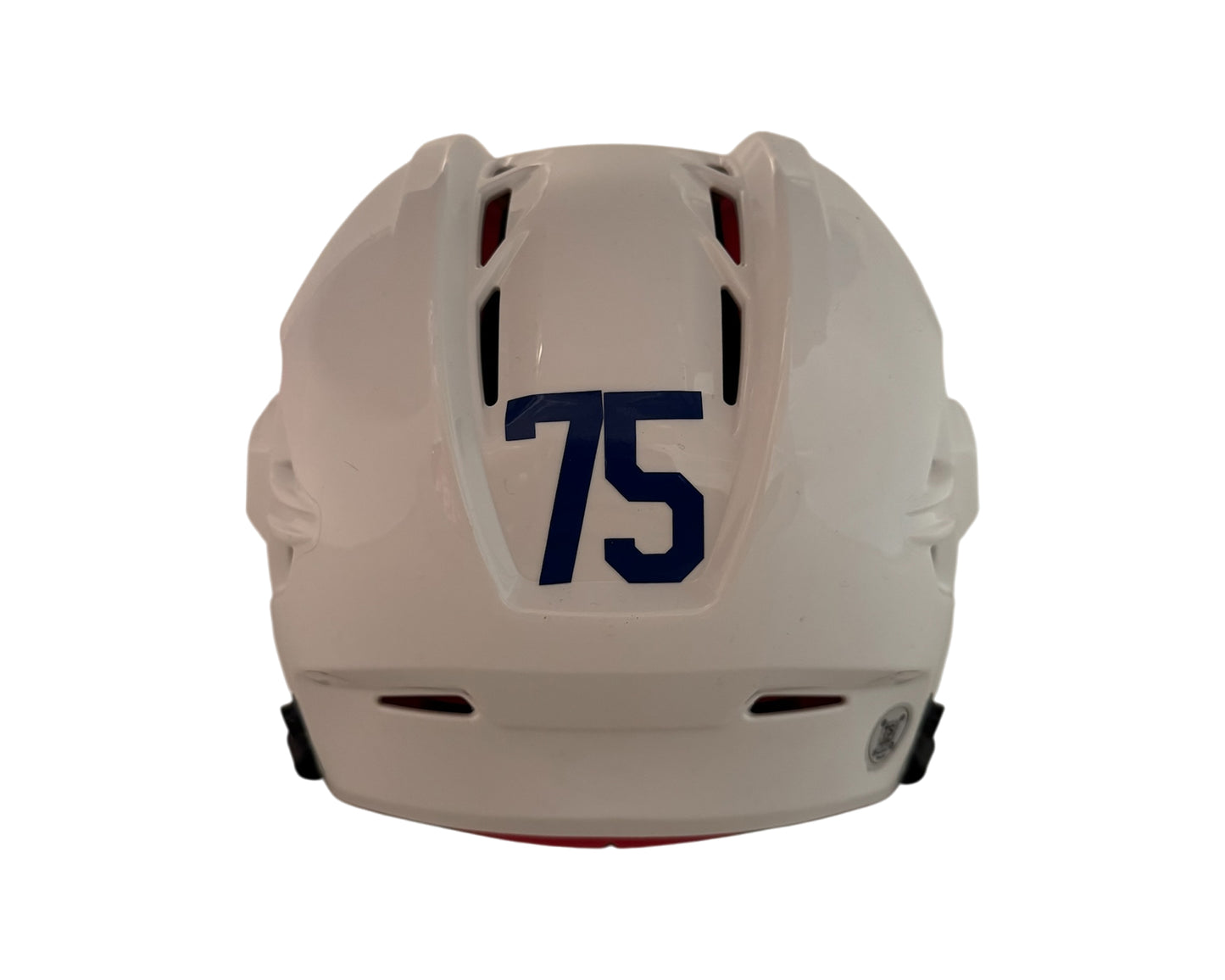 Ryan Reaves Autographed Toronto Maple Leafs White Bauer Replica Helmet