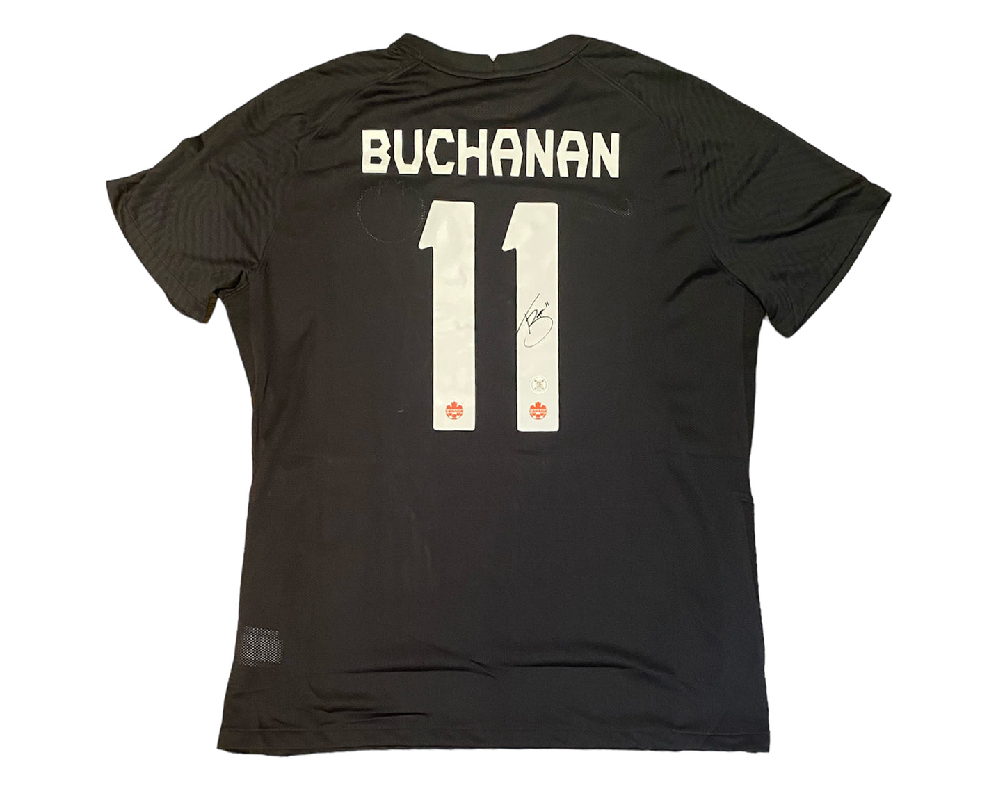 Tajon Buchanan Autographed Canada Men's National Team Nike Replica Jersey