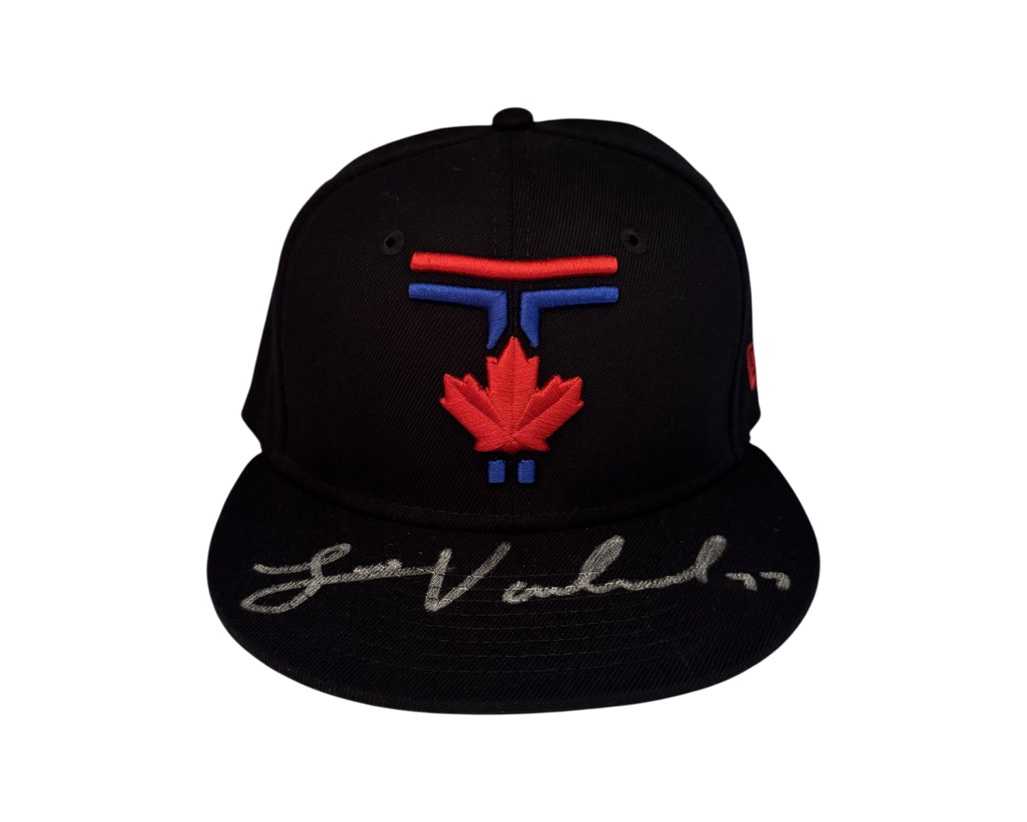Louis Varland Autographed Toronto Blue Jays City Connect New Era Fitted Hat