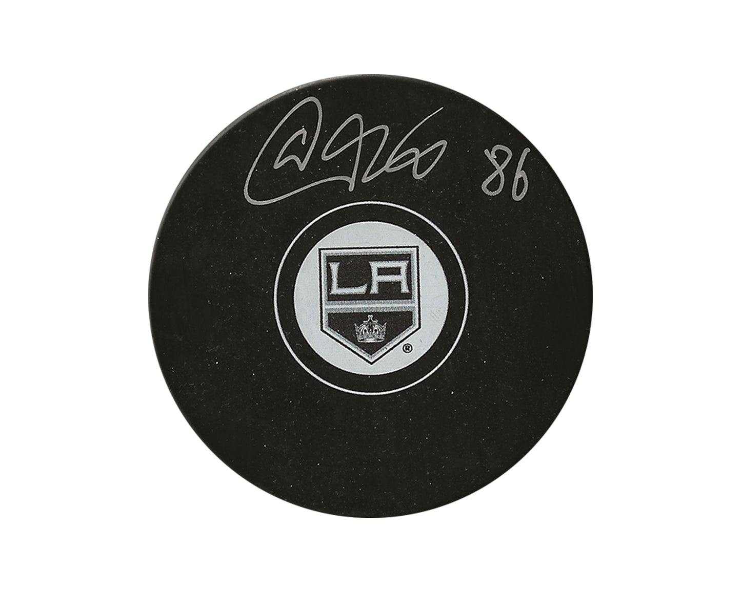 Akil Thomas Autographed Los Angeles Kings Autograph Model Puck