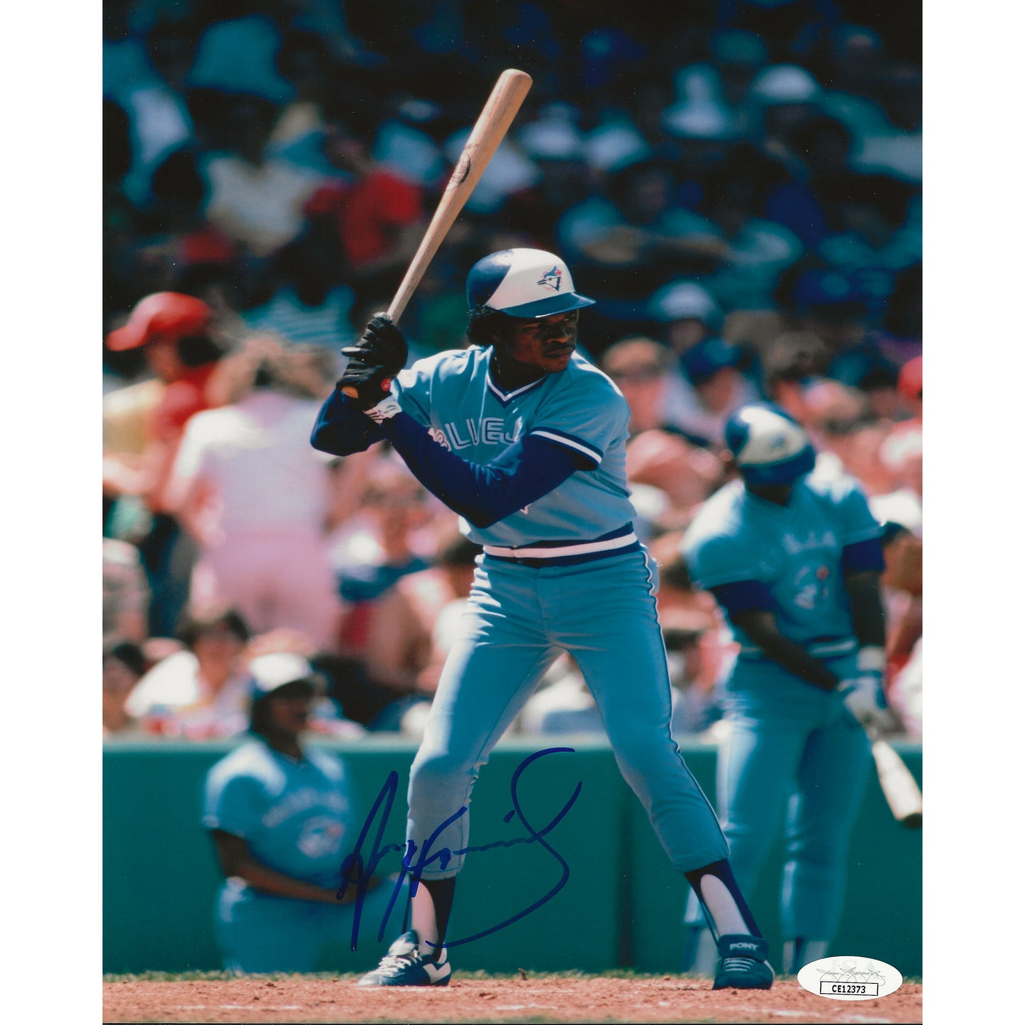 Tony Fernández Autographed Toronto Blue Jays 8x12 Photo