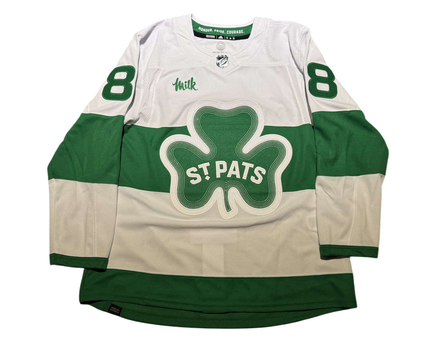 William Nylander Autographed Toronto Maple Leafs St. Pats Adidas Size 50 Jersey