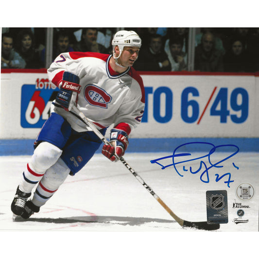 Shayne Corson Autographed Montreal Canadiens 8x10 Photo