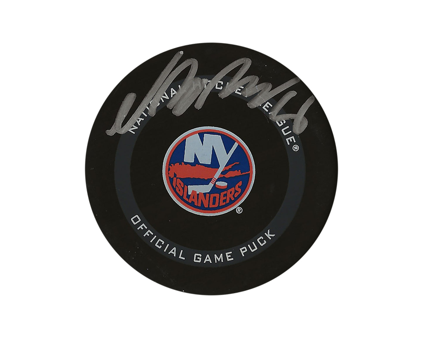 Noah Dobson Autographed New York Islanders Official Game Puck