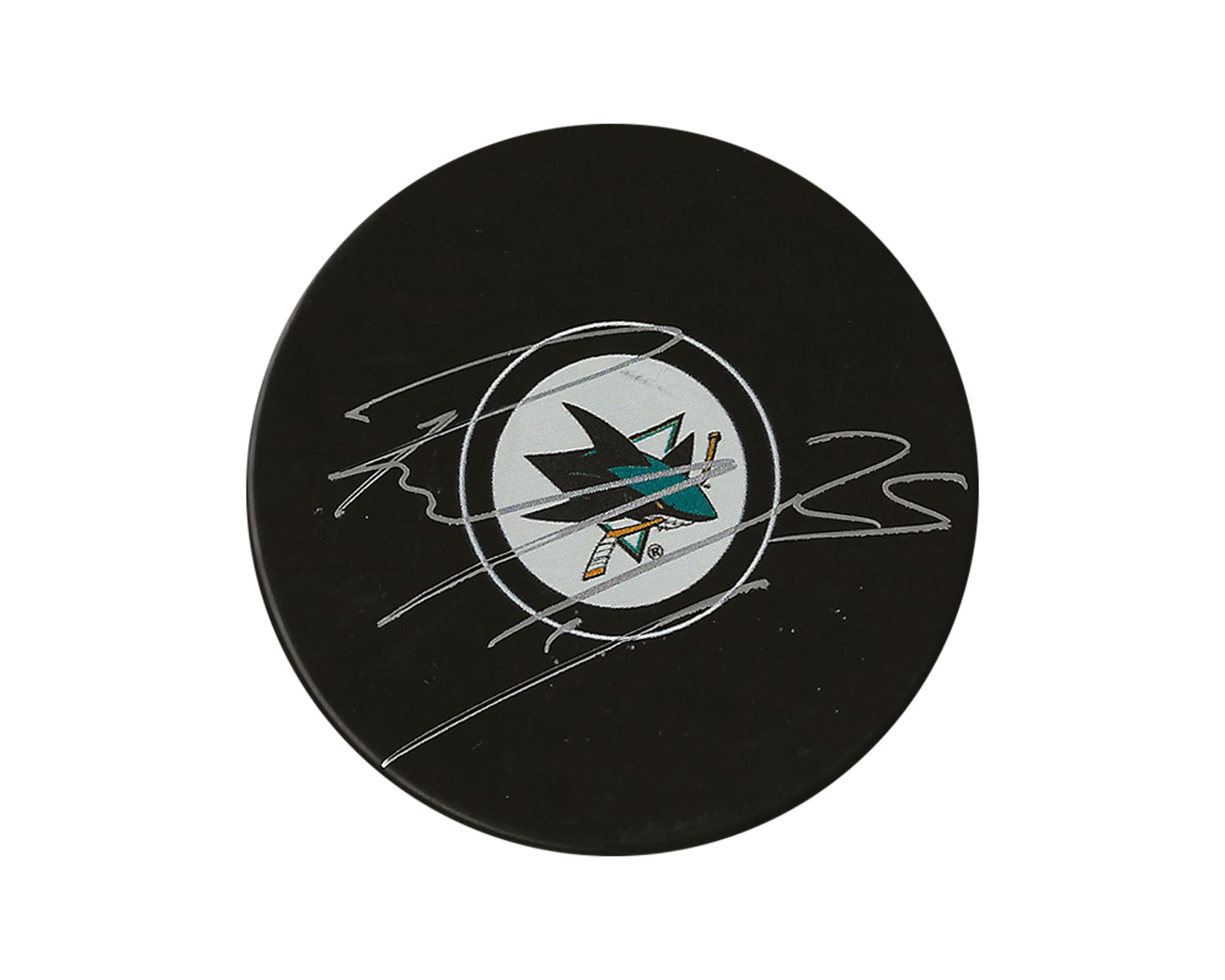 Ryan Merkley Autographed San Jose Sharks Autograph Model Puck