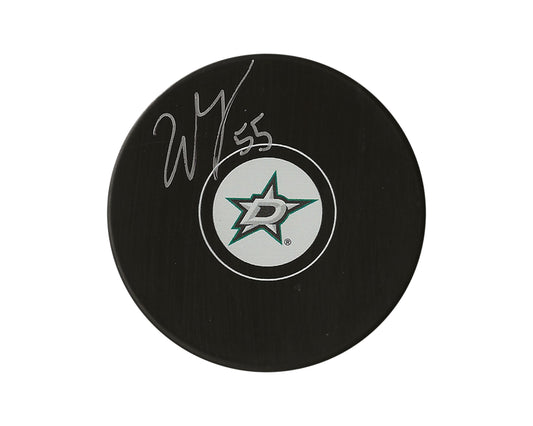 Wyatt Johnston Autographed Dallas Stars Autograph Model Puck