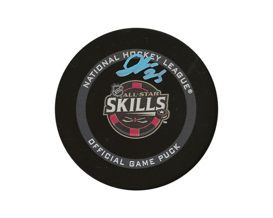 Jordan Kyrou Autographed 2022 All-Star Skills Competition Official Game Puck