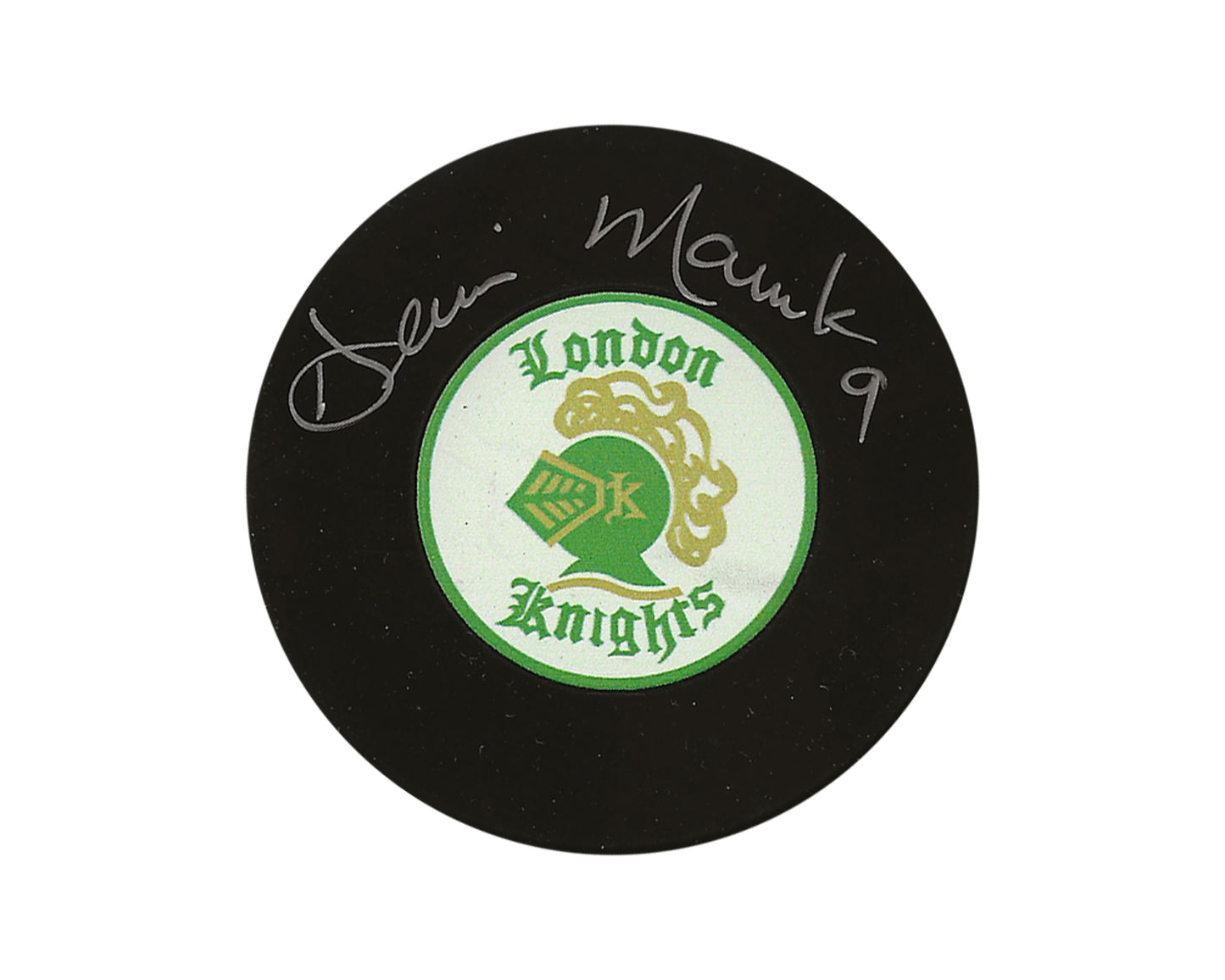 Dennis Maruk Autographed London Knights Vintage Autograph Model Puck