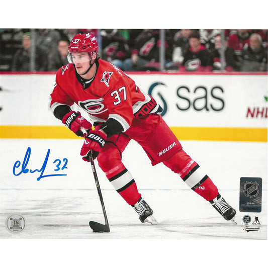 Andrei Svechnikov Autographed Carolina Hurricanes Skating 8x10 Photo