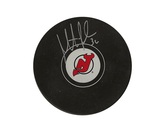 Martin Brodeur Autographed New Jersey Devils Autograph Model Puck