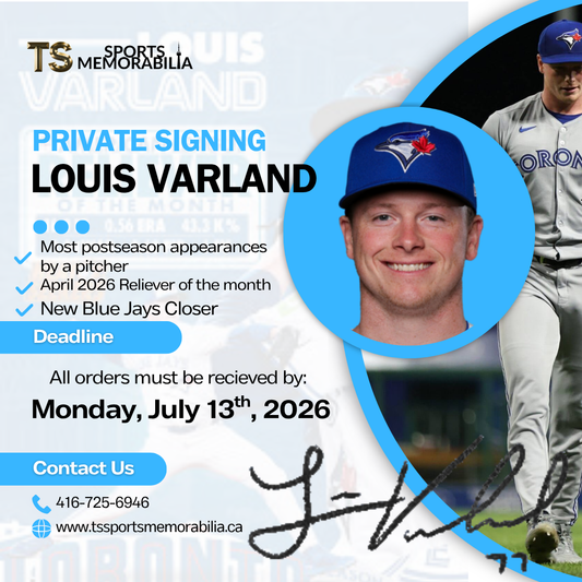 Louis Varland Private Signing Pre-Order