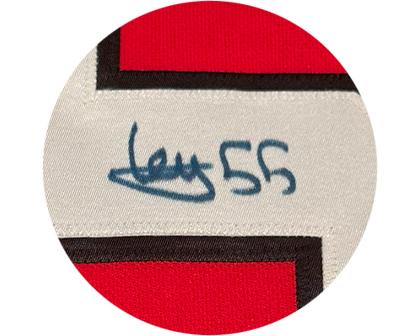 Artyom Levshunov Autographed Chicago Blackhawks Home Red Fanatics Premium Jersey