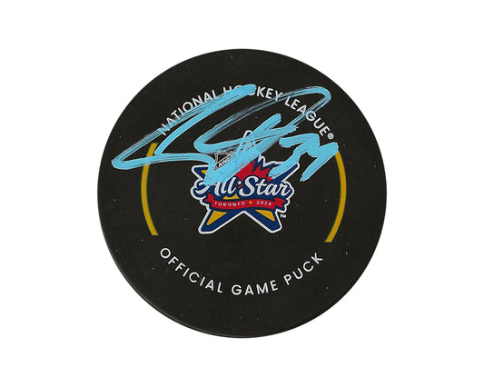 Auston Matthews Autographed 2024 All-Star Game Official Game Puck