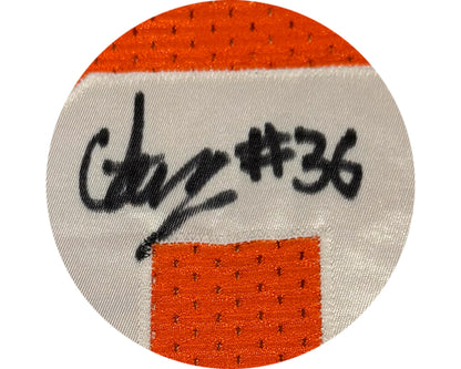 Aaron Casey Autographed & Player-Worn Toronto Argonauts Orange Jersey