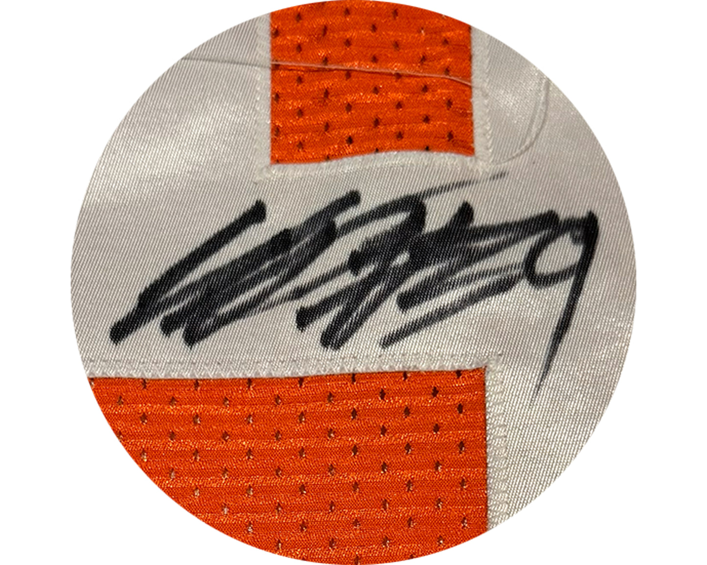 Willie Drew Autographed & Player-Worn Toronto Argonauts Orange Jersey