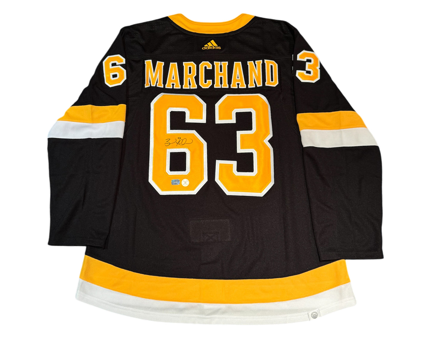 Brad Marchand Autographed Boston Bruins Alternate Black Adidas Jersey