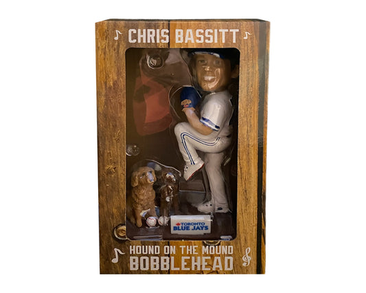 Chris Bassitt Autographed Toronto Blue Jays Hound on the Mound Bobblehead