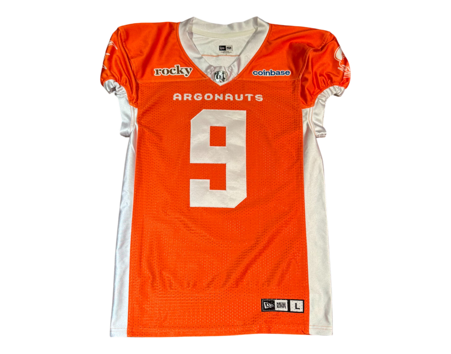 Darrius Bratton Autographed & Player-Worn Toronto Argonauts Orange Jersey