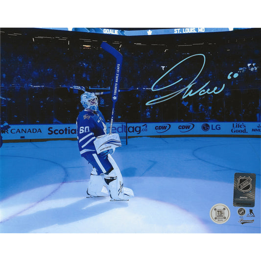 Joseph Woll Autographed Toronto Maple Leafs Star of the Game 8x10 Photo