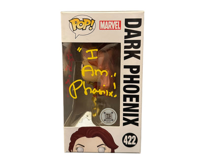 Catherine Disher Autographed Funko Pop X-Men #422 Dark Phoenix Inscribed "I am Phoenix"