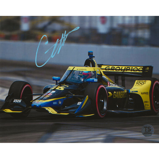 Colton Herta Autographed IndyCar 8x10 Photo *As Is*
