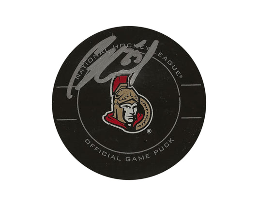 Chris Neil Autographed Ottawa Senators Official Game Puck