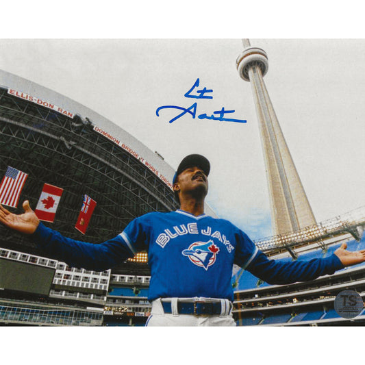 Cito Gaston Autographed Toronto Blue Jays Skydome 8x10 Photo