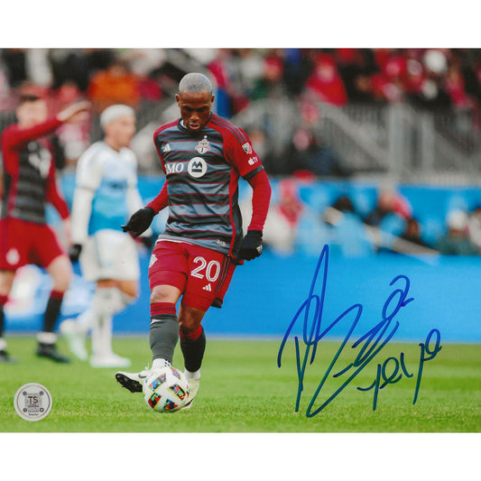 Deiby Flores Autographed Toronto FC 8x10 Photo