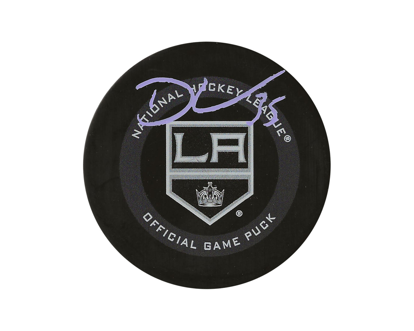 Darcy Kuemper Autographed Los Angeles Kings Official Game Puck