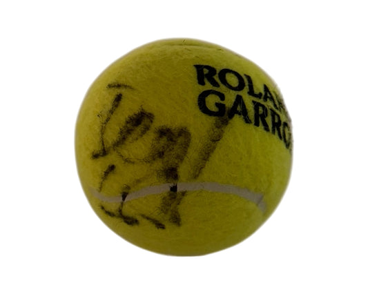 Daniel Nestor Autographed Roland-Garros Tennis Ball