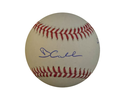 David Calabrese Autographed Rawlings Official Major League Baseball Inscribed "2020 82nd Pick"