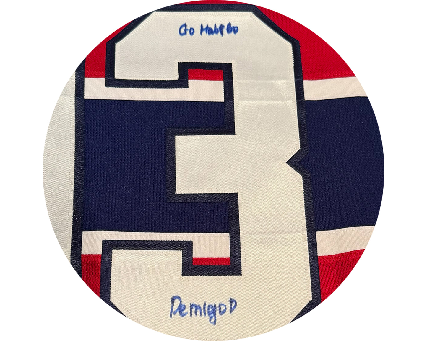 Ivan Demidov Autographed Montreal Canadiens Home Red Fanatics Premium Jersey Multi-inscribed