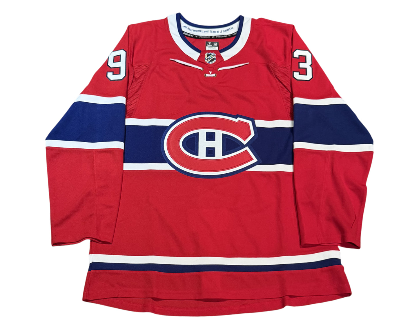 Ivan Demidov Autographed Montreal Canadiens Home Red Fanatics Premium Jersey Multi-inscribed