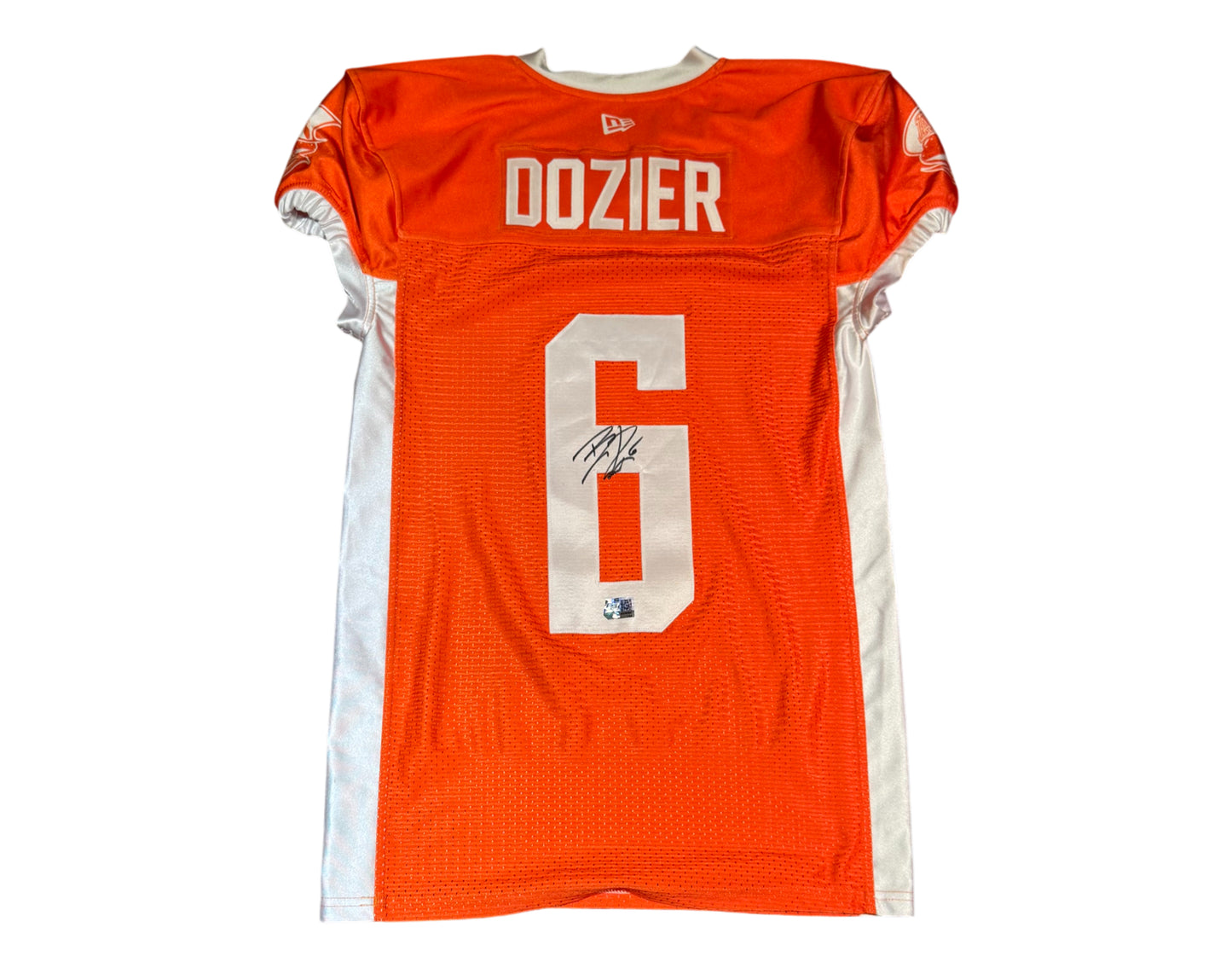 Branden Dozier Autographed & Player-Worn Toronto Argonauts Orange Jersey